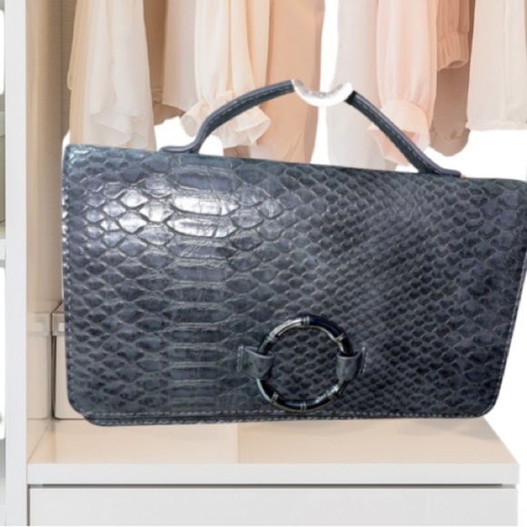 Lulu Dharma - Gray Bamboo Clutch
LULU DHARMA, NWOT - Picture 1 of 10